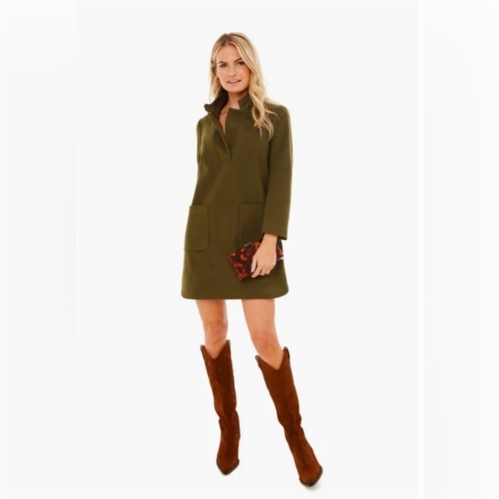 Tuckernuck Olive Green Mini Dress